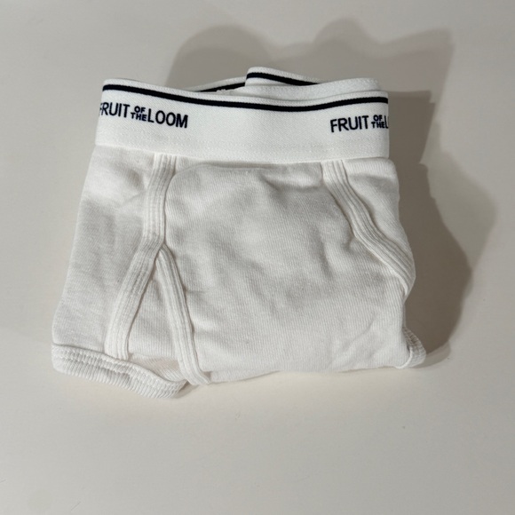 Fruit of the Loom Men's Classic White Briefs - Picture 6 of 6